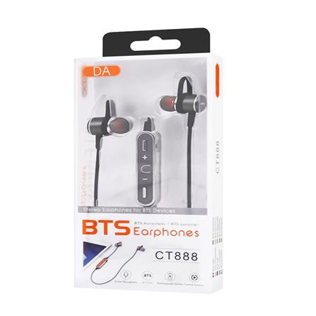 หูฟังไร้สาย DA CT888 BLUETOOTH สีเทา