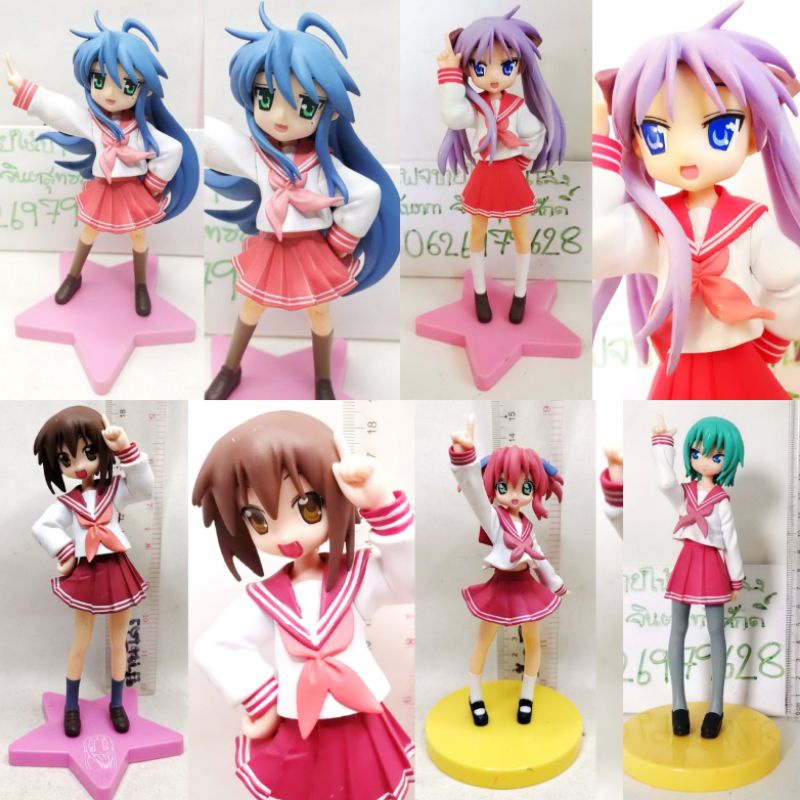 (แท้/มือ1,2)⭐Sega Lucky Star Figure Izumi Konata&Hiiragi kagami,Paradise,Kusakabe ลั๊คกี้สตาร์