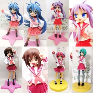 (แท้/มือ1,2) Sega Lucky Star EX Figure Izumi Konata &amp; Hiiragi kagami ,Lucky Paradise Kusakabe Misao​ ลั๊คกี้สตาร์ อนิเมะ