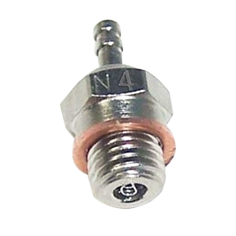 N4 Hot Glow Plug Spark สําหรับ HSP 70117 1/10 1/8 RC Buggy รถบรรทุก Vertex SH Nitro ชิ้นส่วนเครื่องย