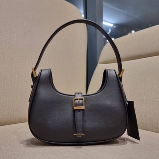 Y/VES Saint laurent le fermoir hobo bag in shiny leather  Code:B9D070765 แบรนด์แท้ 100% งาน Outlet