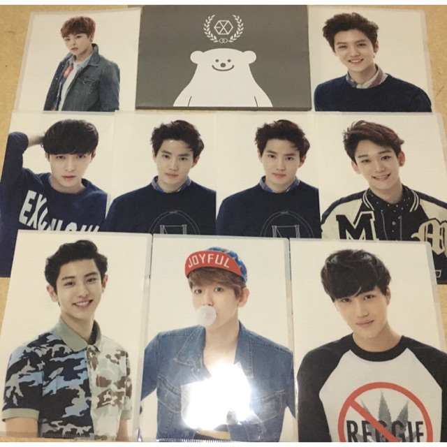 แฟ้ม SMTown #EXO official SM แท้