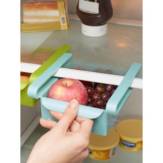 Fridge Multifunctional Storage Box กล่องเก็บของแบบหนีบติดชั้นตู้เย็น กล่องเก็บของในตู้เย็น กล่องเก็บของพลาสติก กล่องใส่