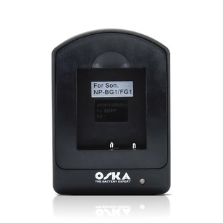 OSKA แท่นชาร์จแบตกล้อง Sony NP-BG1/FG1