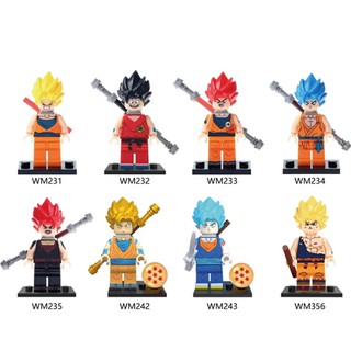 เลโก้ตัวต่อ Dragon Ball (SET 8 PCS) ไม่มีกล่อง POC0045