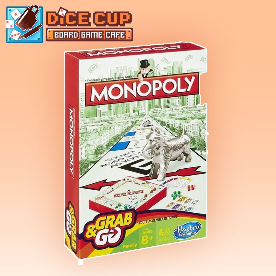 [ของแท้] Hasbro : Monopoly Grab and Go Board Game ด่วน ของมีจำนวนจำกัด