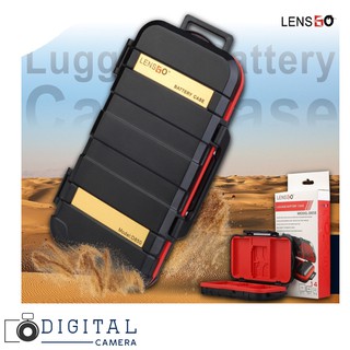 กล่องใส่การ์ด LENSGO D850 Luggage 2Battery 14SD CASE