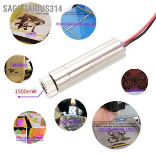 Sagittarius314 หัวไดโอดเลเซอร์แกะสลัก แสงสีฟ้า สีม่วง สําหรับ Neje 1500Mw 1 ชิ้น