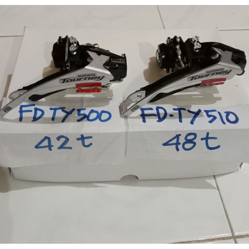 FD mommer tourney siss 42t ty500 หรือ 48t ty510/tx800 Shimano