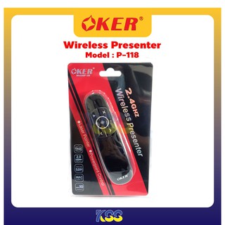 Wireless Presenter p-118 oker