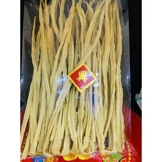 ฟองเต้าหู้แห้งเส้นแข็งอย่างดีน้ำหนัก500กรัมสินค้ามาใหม่ทุกอาทิตย์พร้อมส่งทุกวัน น้ำหนักเต็ม500กรัม