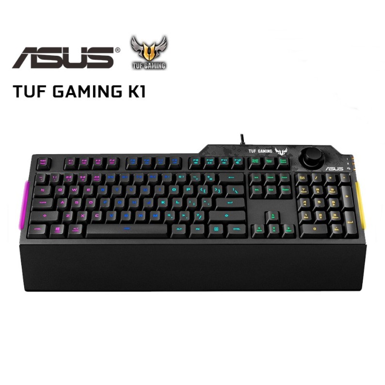 ASUS TUF GAMING K1 KEYBOARD (RGB LED) (คีย์บอร์ด) (EN/TH)
