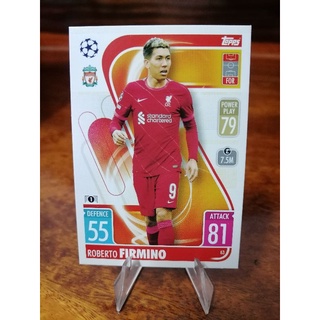 การ์ดฟุตบอล Match Attax 2021/22 UEFA Champions League ทีม LIVERPOOL