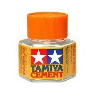 กาวติดพลาสติกโมเดลTA87012 TAMIYA CEMENT (ฝาส้ม) 20ml