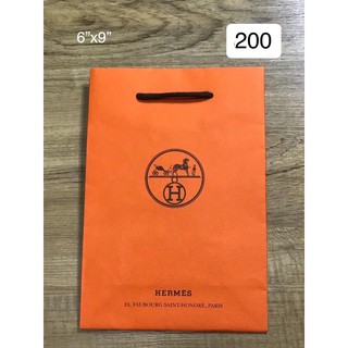 ถุงกระดาษ/กล่อง Hermes แท้💯
