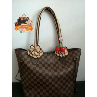 ไหมหุ้มหูกระเป๋า LV Neverfull