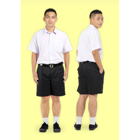 เสื้อนักเรียนชาย ตราสมอ ขนาด 32- 54 (ธรรมดา -พิเศษ) มีบิลเบิกได้