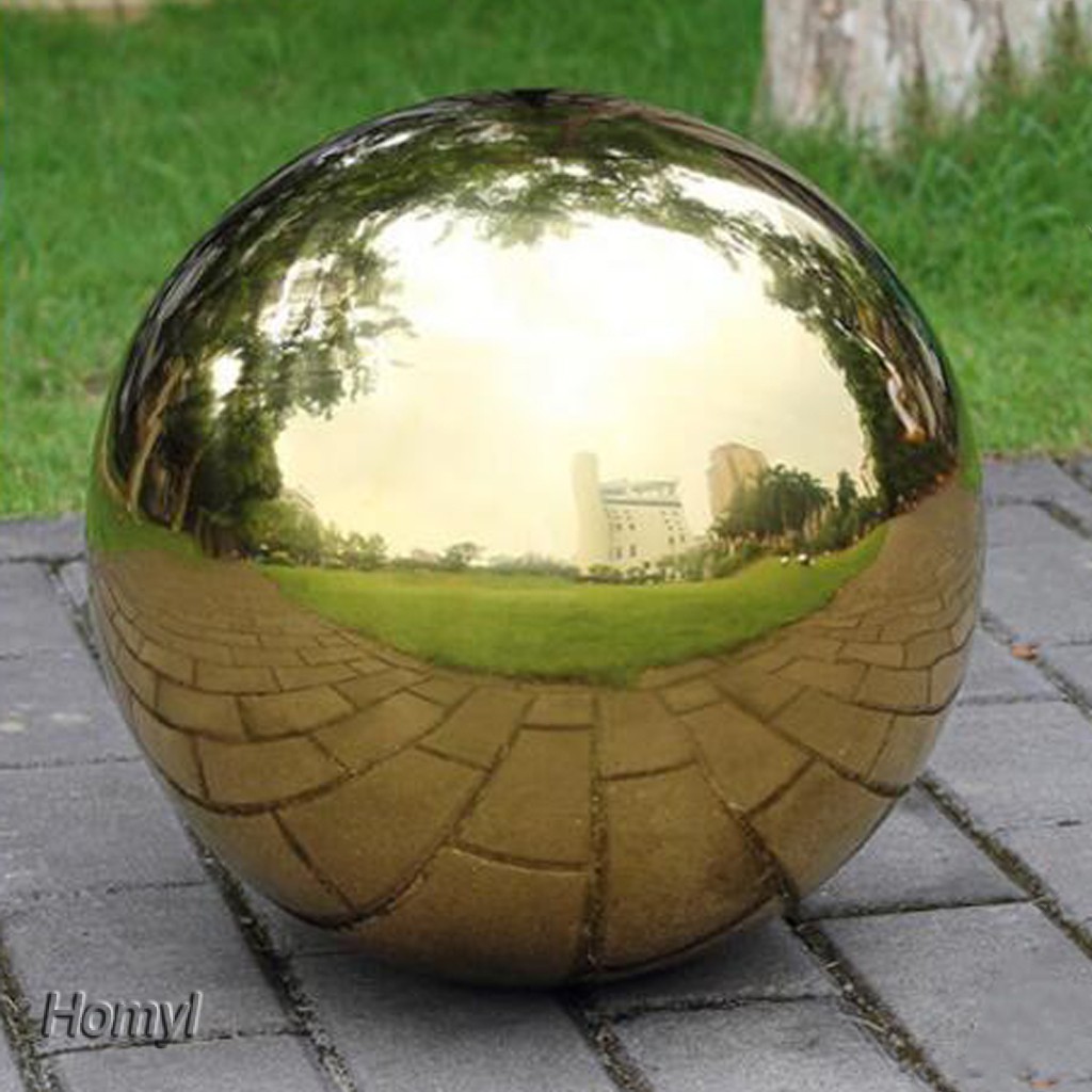 ลูกบอลสแตนเลสทรงกลมสําหรับตกแต่งสวน Shopee Thailand