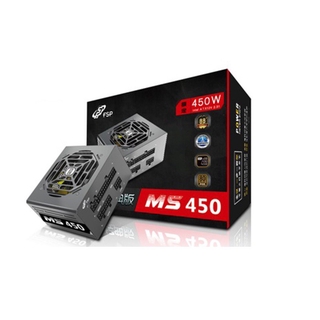 FSP 450W รุ่นคลาสสิก แหล่งจ่ายไฟ MS450 แหล่งจ่ายไฟ SFX / ใบรับรองทองแดง/ เต็มโมดูล