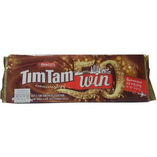 Arnotts Tim Tam Original Biscuits 200G  Arnotts Tim Tam ขนมปังกรอบสูตรดั้งเดิม 200G