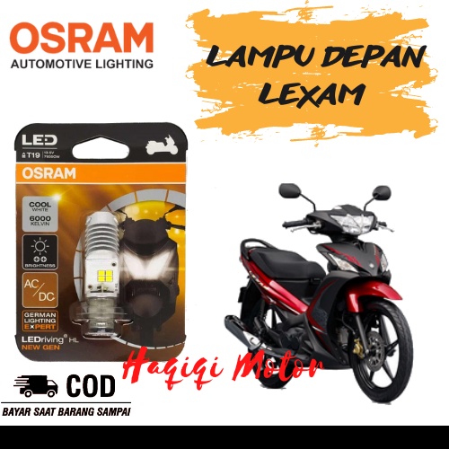 Osram Yamaha LAxam Original T19 ไฟหน้า Led