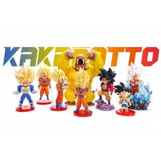 โมเดลฟิกเกอร์ รูป Dragon Ball gk Flip Model WCF Monkey King Vegeta สําหรับตกแต่งรถยนต์❤
