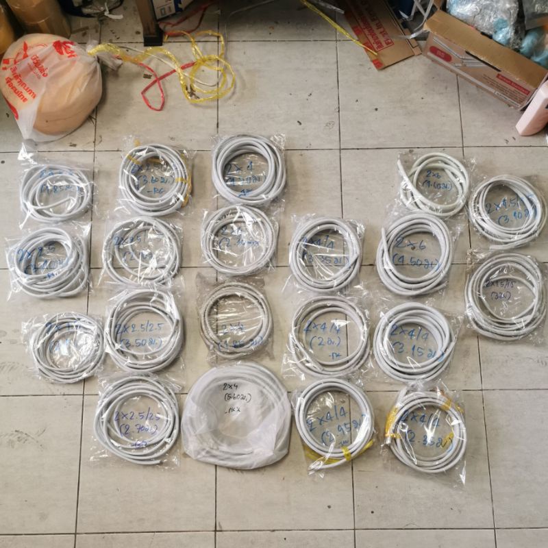 โล๊ะสต๊อก สายไฟ VAF และ VAF-G THAI UNION ไทยยูเนี่ยน ขนาด 2x4 และ 2x4/4