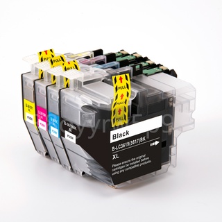 4 Pack LC3619 XL BK C M Y Full Set Print Ink Cartridge for Brother MFC J2330DW J2730DW J3530DW J3930DW MFC-J2330DW MFC-J