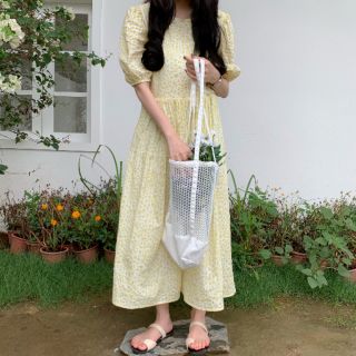 ☘เดรสยาว☘พร้อมส่ง (1623)