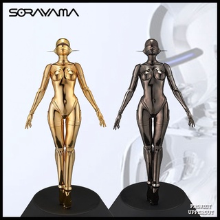 SORAYAMA - Sexy Robot Floating (Gold &amp; Black Metal) [New]