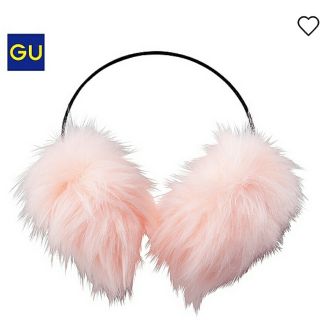 -GU- ที่ครอบหู WOMEN fur touch earmuffs