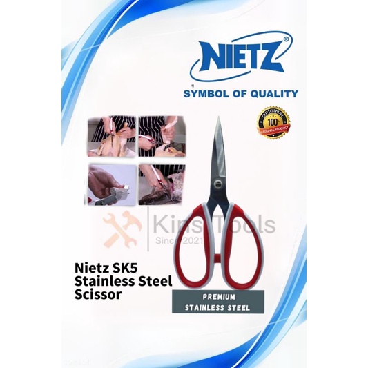 Nietz SK5 กรรไกรสําหรับงานหนักสแตนเลส 541-13-203