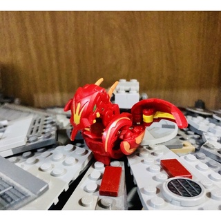 Bakugan Gundalian Invaders Super Assault PYRUS CHANCE DRAGONOID No Dice Bakuchance