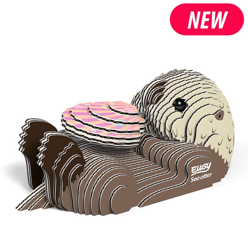 ปริศนา Eugy Dodoland Wild Sea Otter 三维