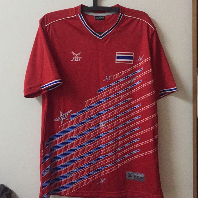 เสื้อบอล ทีมชาติไทย ชุดกองเชียร์ 2016