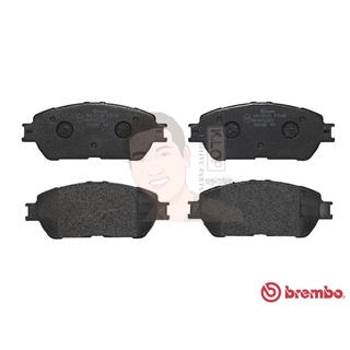 P83 105B ผ้าเบรก F (แท้ BREMBO รุ่น Black) LEXUS อีเอส ES300 3.0 ปี2001-2006