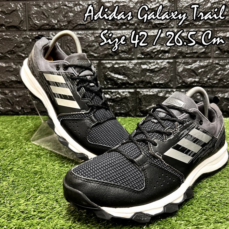 Adidas Galaxy Trail Size 42 / 26.5 Cm รองเท้าผ้าใบมือสอง คุณภาพดี ราคาสบายกระเป๋า