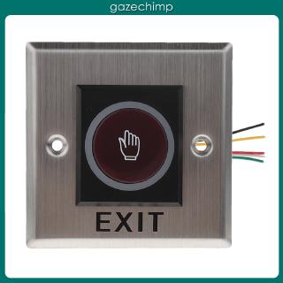 12V DC Door Infrared No Touch EXIT Button Switch Sensor with LED Backlight #K2