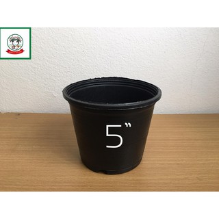 กระถางต้นไม้/กระถางต้นไม้พลาสติก5 นิ้ว/Flower pot/Plant pot  5 inch