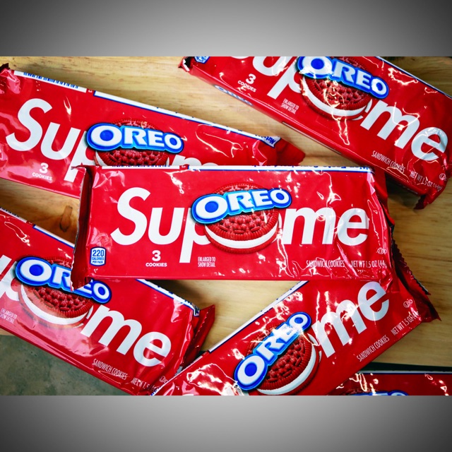 OREO คุ้กกี้ x Supreme ขนมที่ HYPE ที่สุดในพ.ศ.นี้