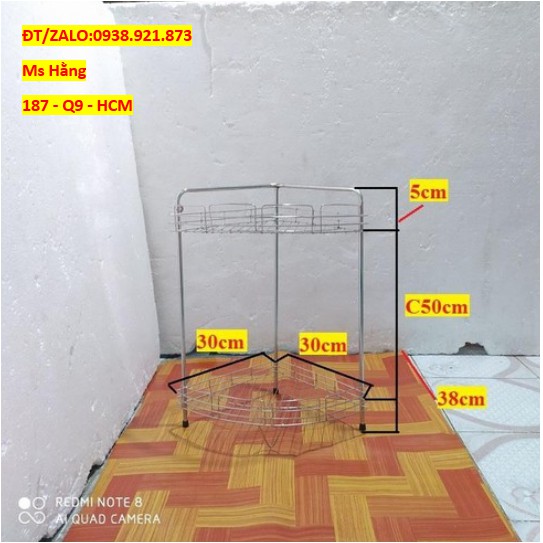 2T SLIPPED CORNER SHELF D30*R30*C50 BOTTOM INSULATION 38 SECOND HEIGHT 5-GOL2T30-
