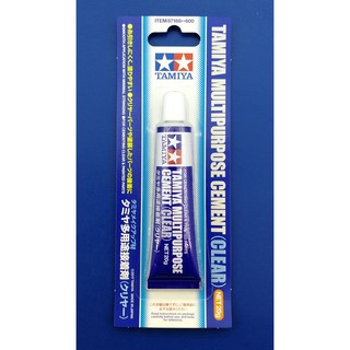 (พร้อมส่ง) กาวติดชิ้นส่วนใส ( พิเศษ )TAMIYA MULTIPURPOSE CEMENT (CLEAR)  87188 กาว กาวติดโมเดล กาวโมเดล