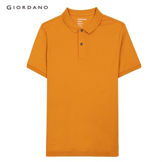 GIORDANO เสี้อโปโลผู้ชาย - Men’s Luxury Touch Polo 01010236