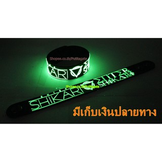 Enter Shikari  Wristband ริสแบนด์ เรืองแสง กำไลยาง ปั๊มนูน วงร็อค pg167 ส่งไว