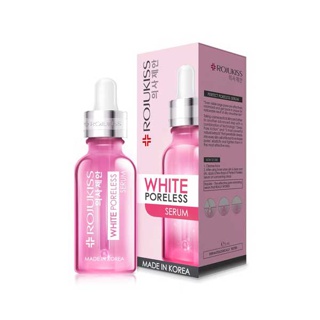 โรจูคิส ไวท์ พอร์เลส เซรั่ม Rojukiss White Poreless Serum 18 มล. (เซรั่มบำรุงผิว สกินแคร์ เกาหลี เซรั่มหน้าขาว หน้าใส)