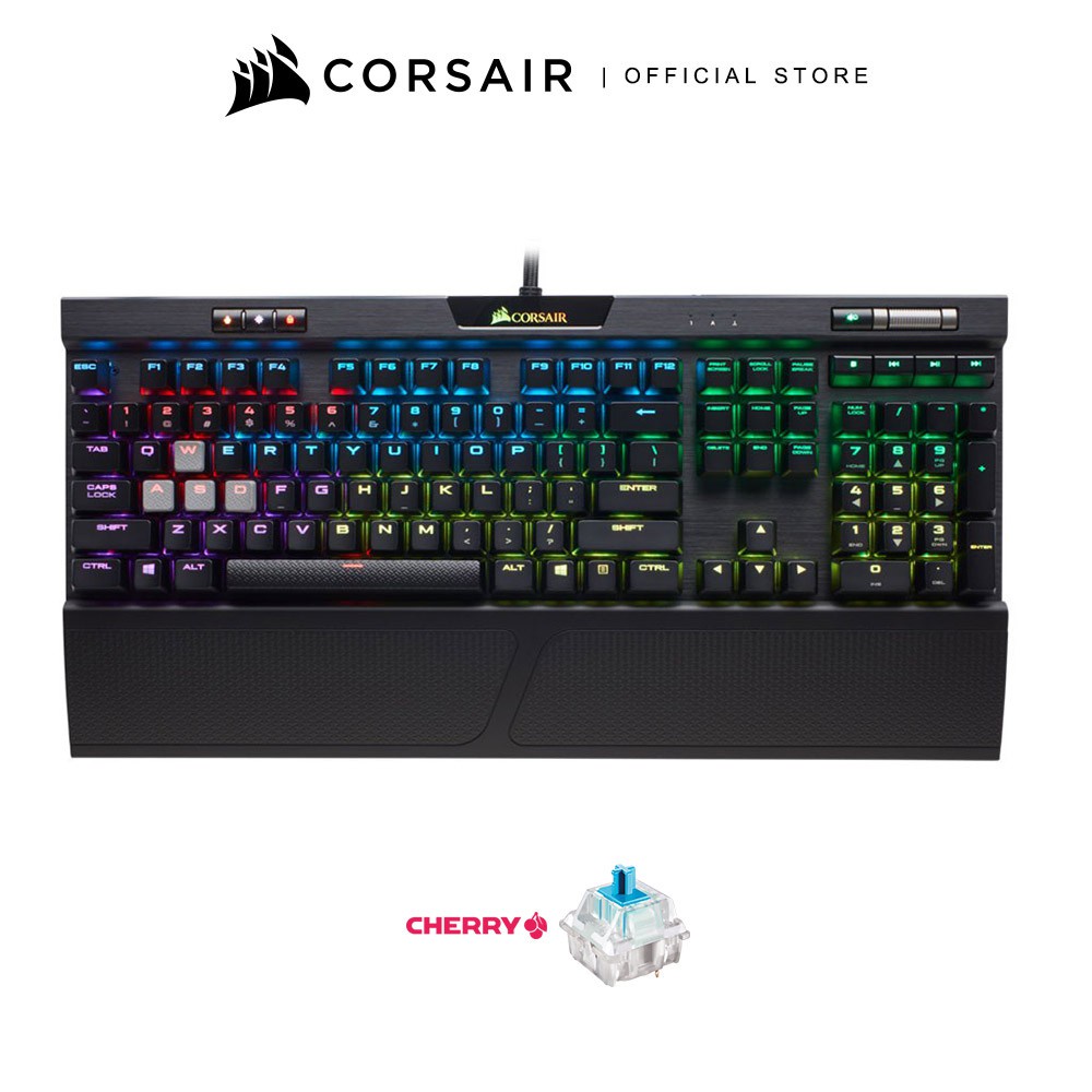 CORSAIR Gaming Keyboard K70 RGB MK.2 Mechanical Gaming Keyboard CHERRY ...