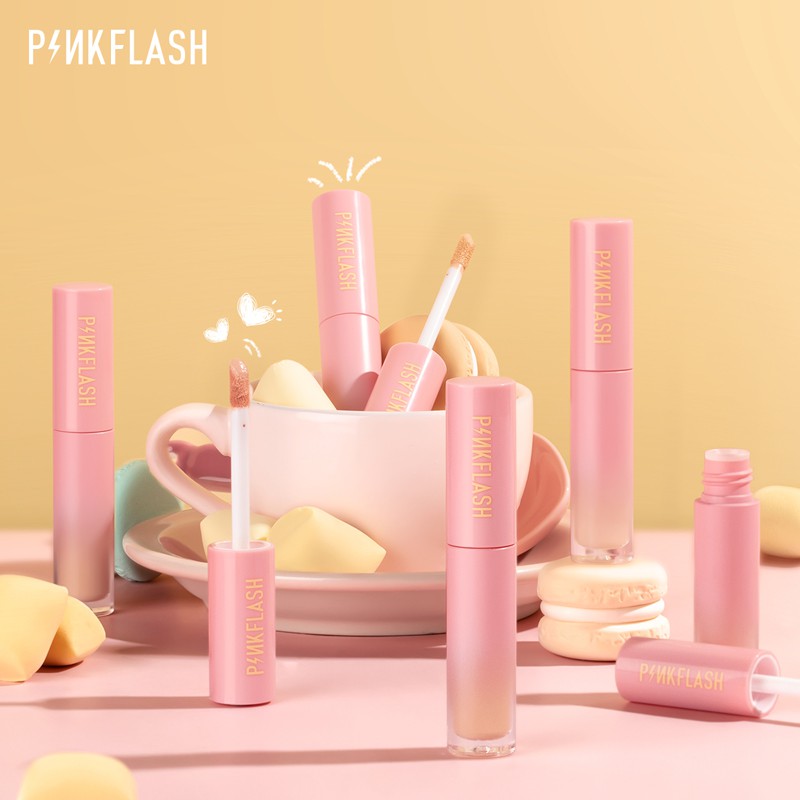 PINKFLASH OhMyPinkFlash OhMyBreath คอนซีลเลอร์ ชนิดเหลว เนื้อแมตต์ ปกปิดแบบเรียบเนียน ติดทนนาน #8