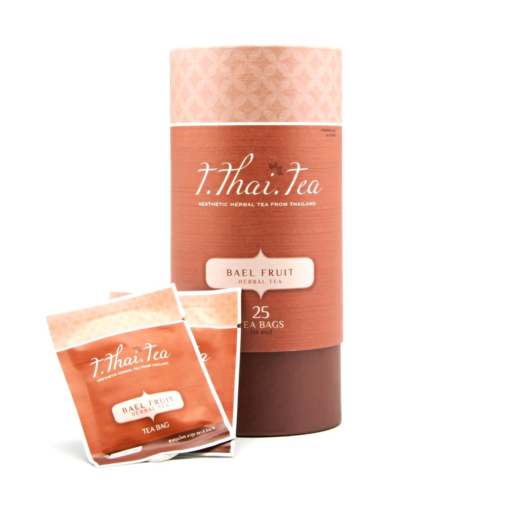 ชามะตูม ที.ไทย.ที 25 ซอง ธรรมชาติ 100% (Bael Fruit Herbal Tea)