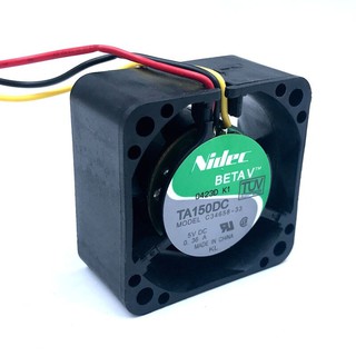 Brand NEW For Nidec C34658-33 4020 5V 0.36A 3lines TA150DC 1U axial cooling fan server inverter