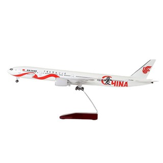 [47CM] โมเดลเครื่องบิน Air China 777 Airplane with LED Light (Touch or Sound control) Plane Model มีไฟ ของเล่น ของสะสม